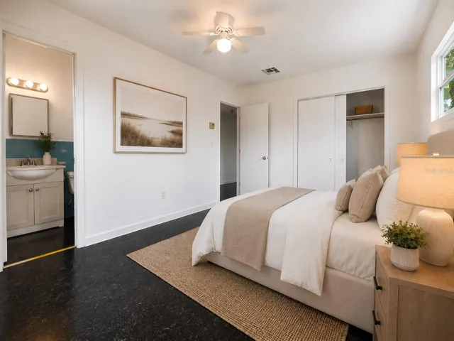 Staged- Primary Suite- Bathroom View