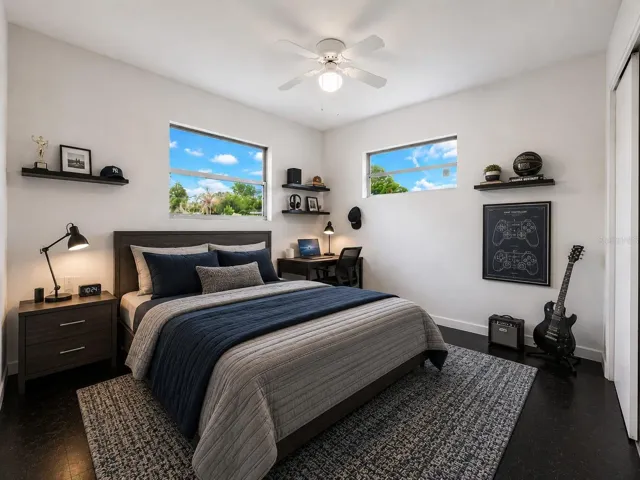 Staged- Bedroom 4