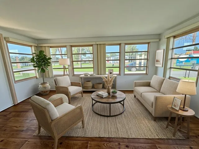 Virtually Staged Florida Room