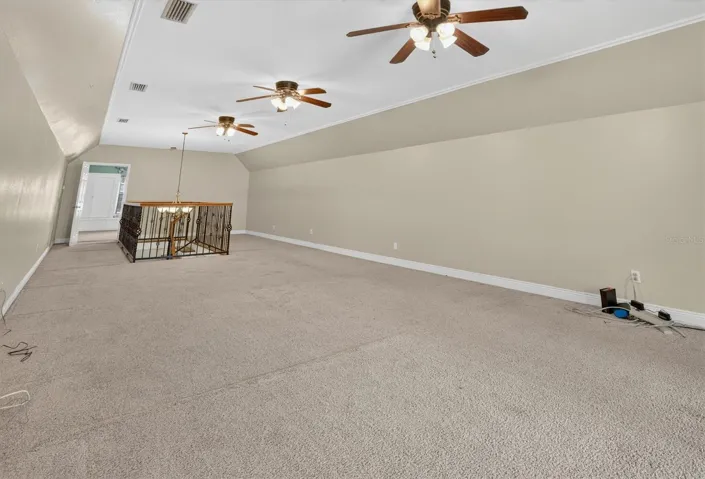 Upstairs bonus room