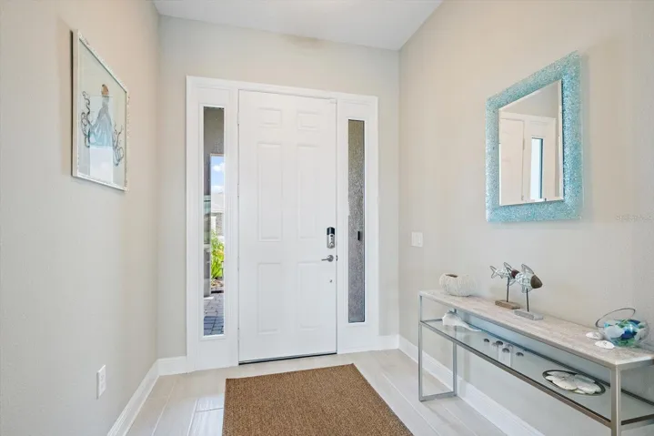 Front entry way.