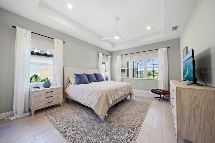 Primary bedroom suite.