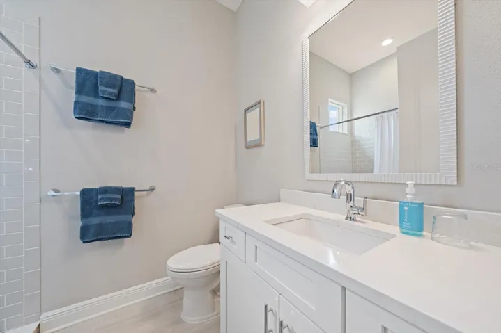 Ensuite bathroom for bedroom 3.