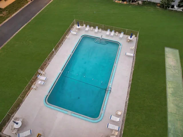 THE POOL.YOU WILL HAVE A KEY FOR THE CLUBHOUSE AND THE POOL