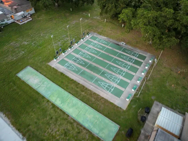 SHUFFLEBOARD COURT