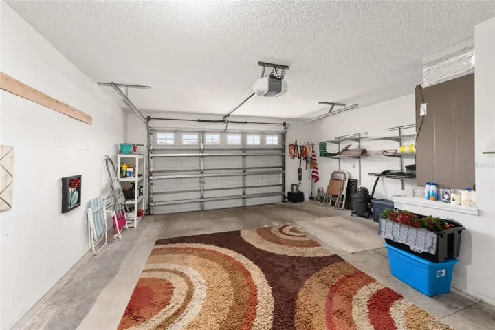 1 Car Garage with Golf Cart Parking