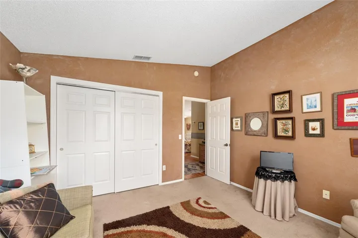 Bedroom 2 with Built-in Closet