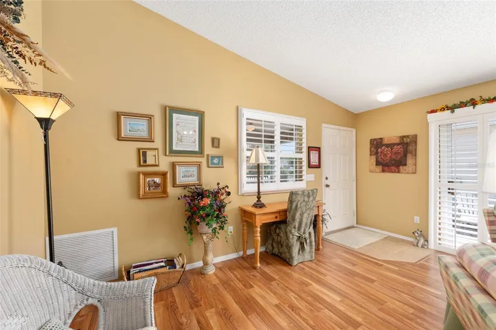 Foyer Entry & Dining Room Space