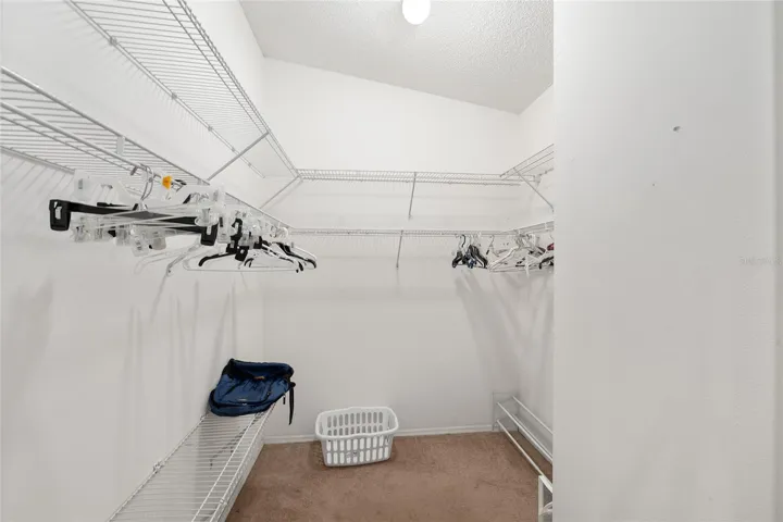 Large Primary Walk-in Closet