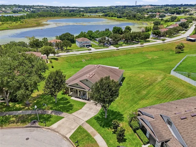 Aerial view of the Property