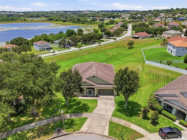Aerial view of the Property