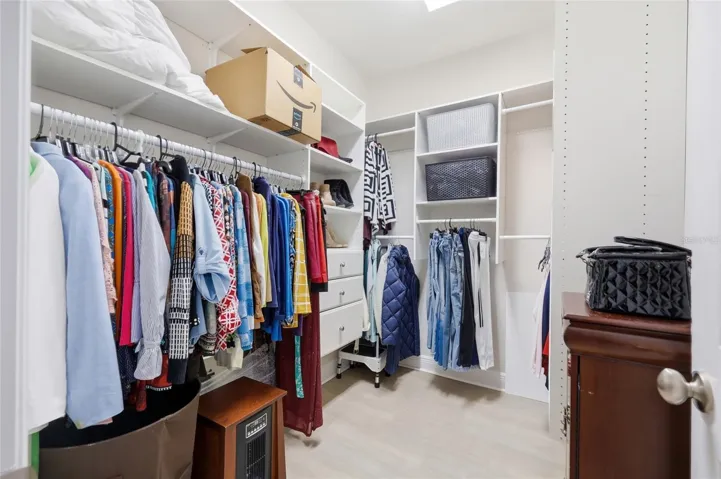 California Style Walk In Closet inside the Primary Bedroom #2