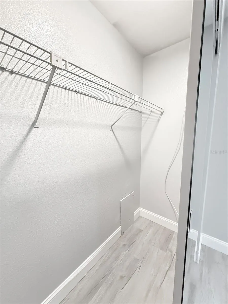 Primary closet