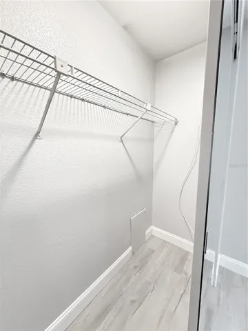 Primary closet