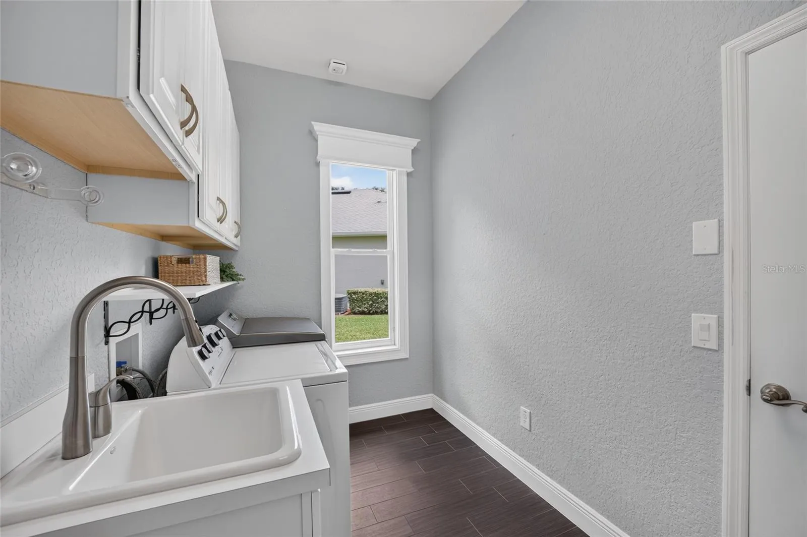 Laundry Room with natural light