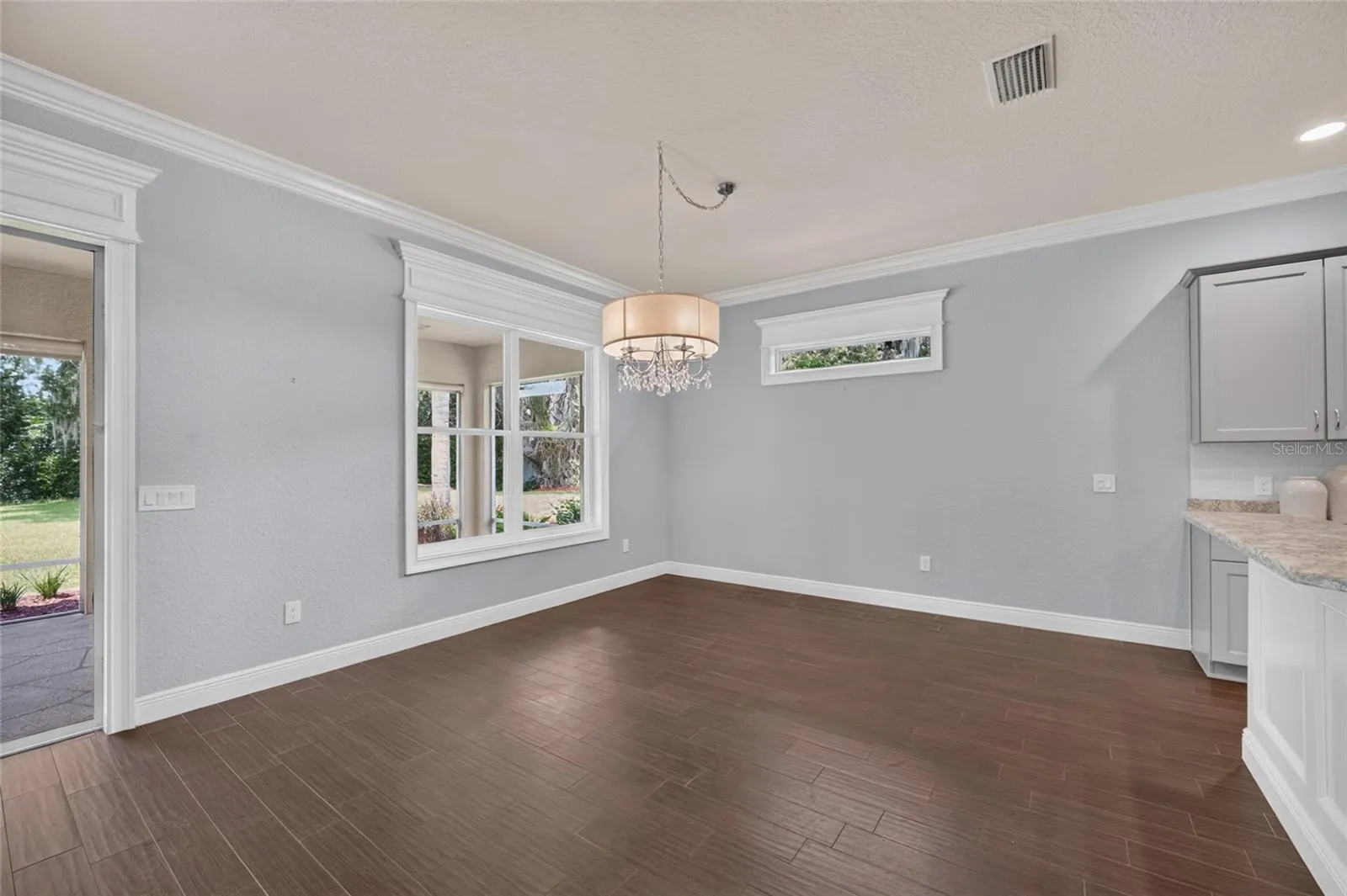 Dining area-lots of natural light