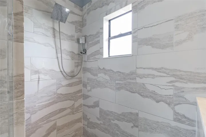 Walk in shower