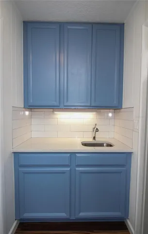 Coffee bar and pantry