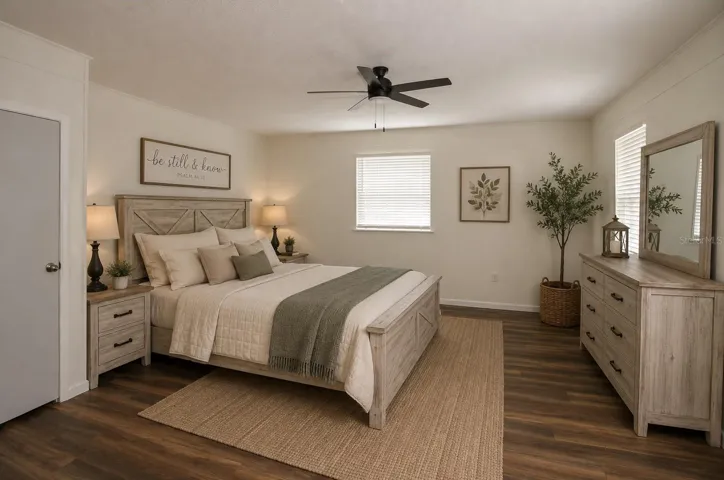 Bonus room staged as 5th bedroom