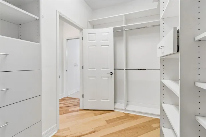 Primary Walk-In Closet