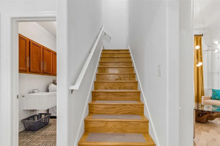 Upstairs