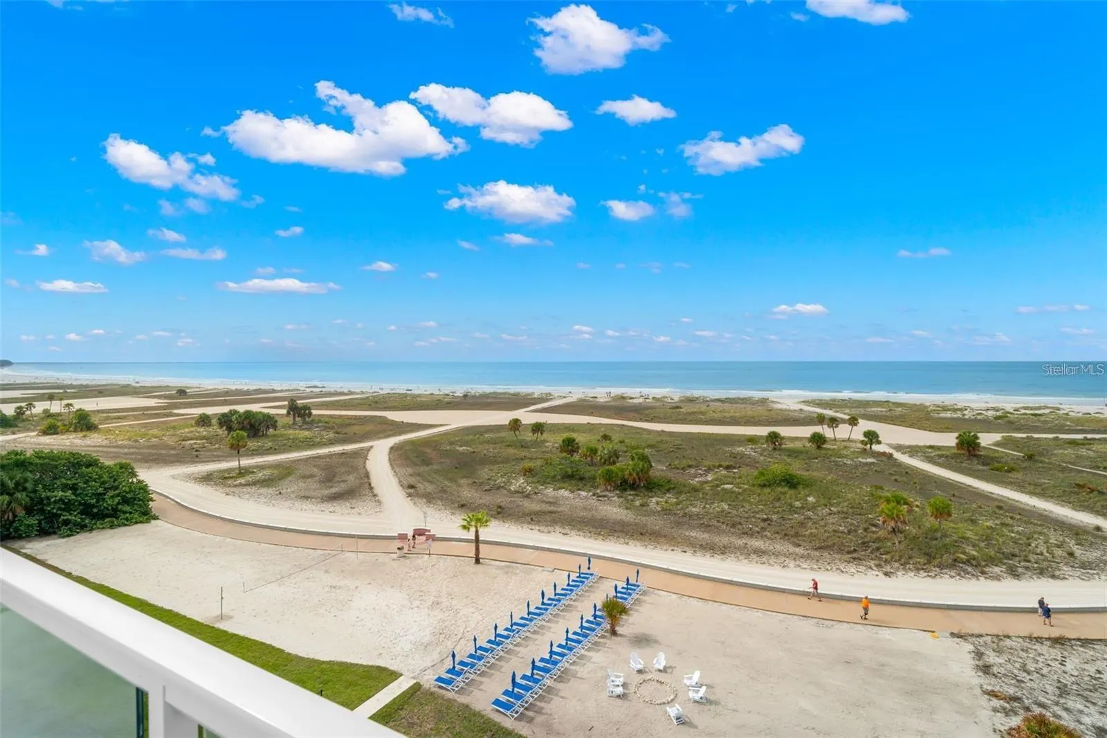 delivers an immersive beachfront experience with unobstructed Gulf views from its spacious private balcony, placing you directly above the sand with nothing but water, sky, and coastline in front of you.