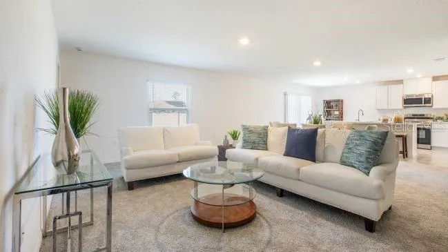 Model home - actual features may vary.