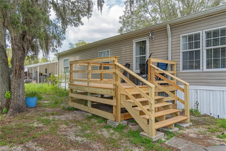 Brand new rear deck