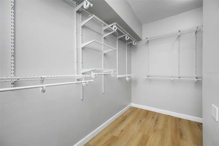 Huge walk in closet