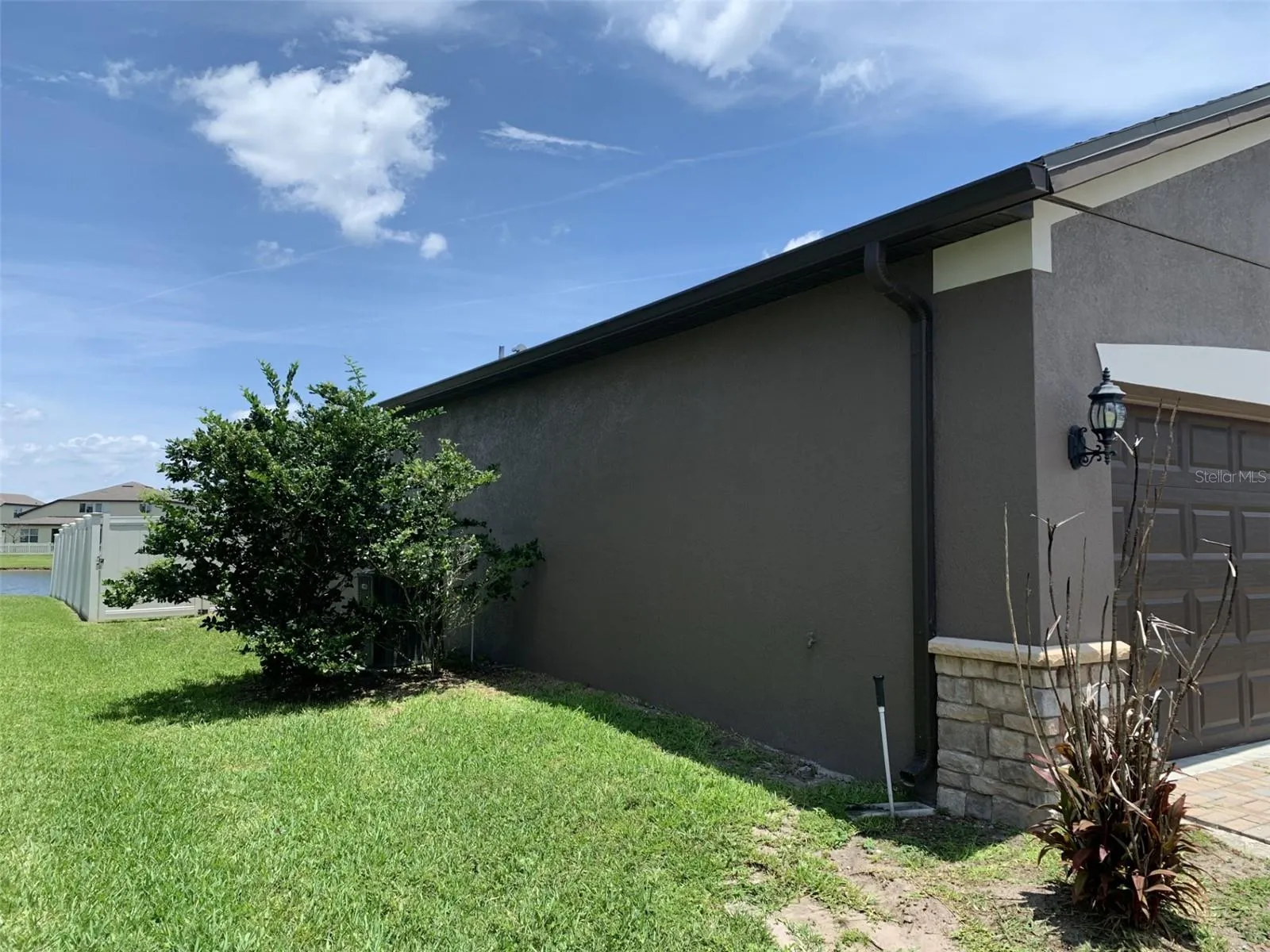 Left Side of Property