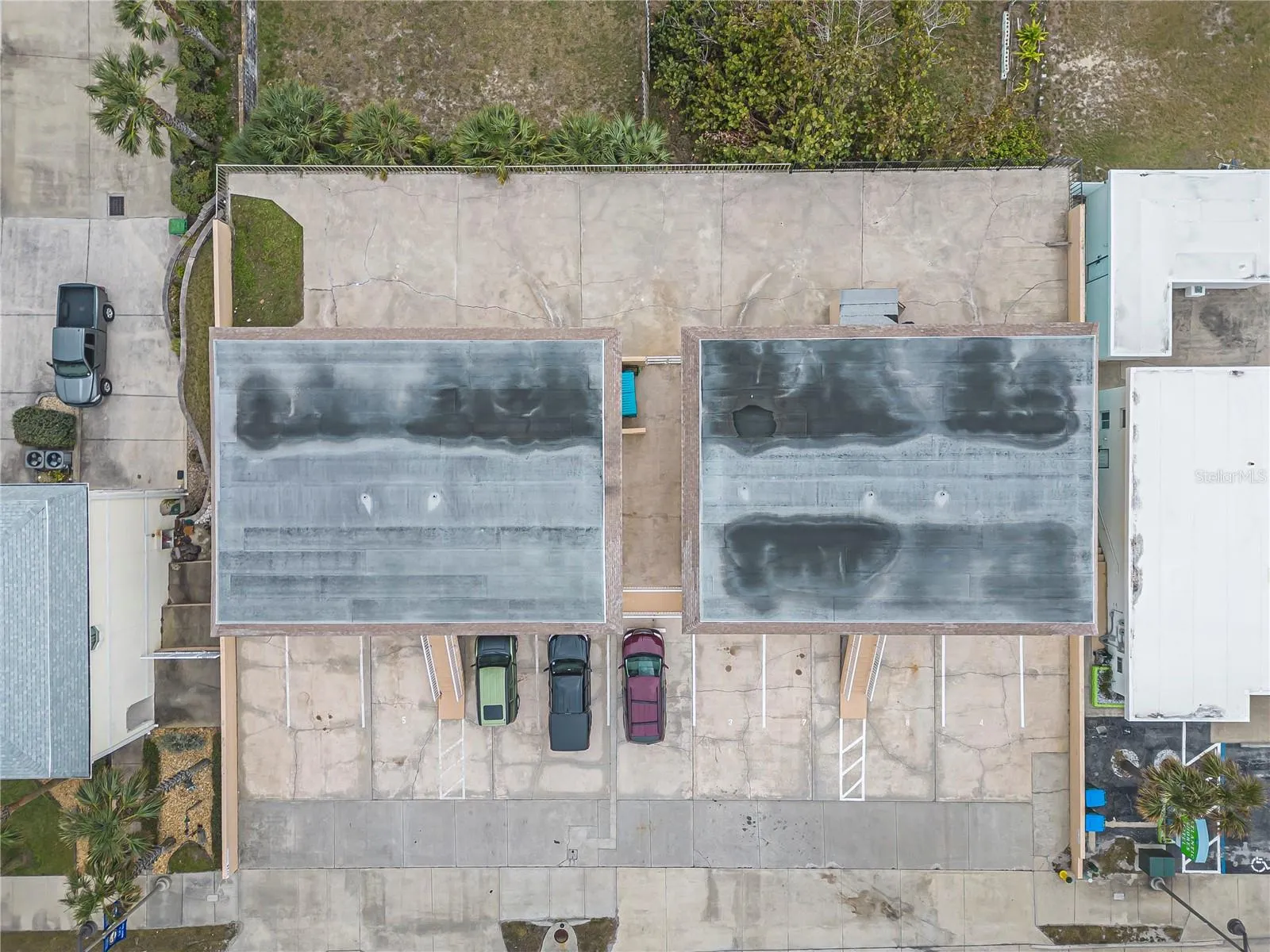 Aerial View of Buildings