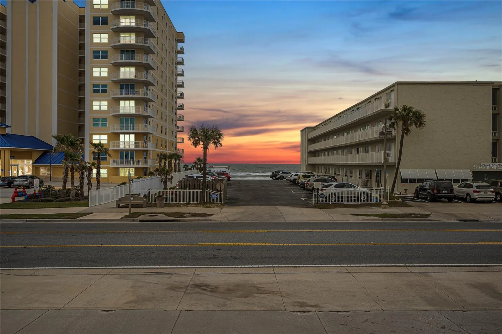 Evening View Out Front