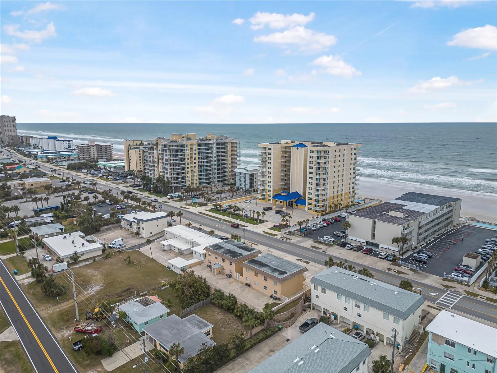 Aerial View from the Back of the Building
