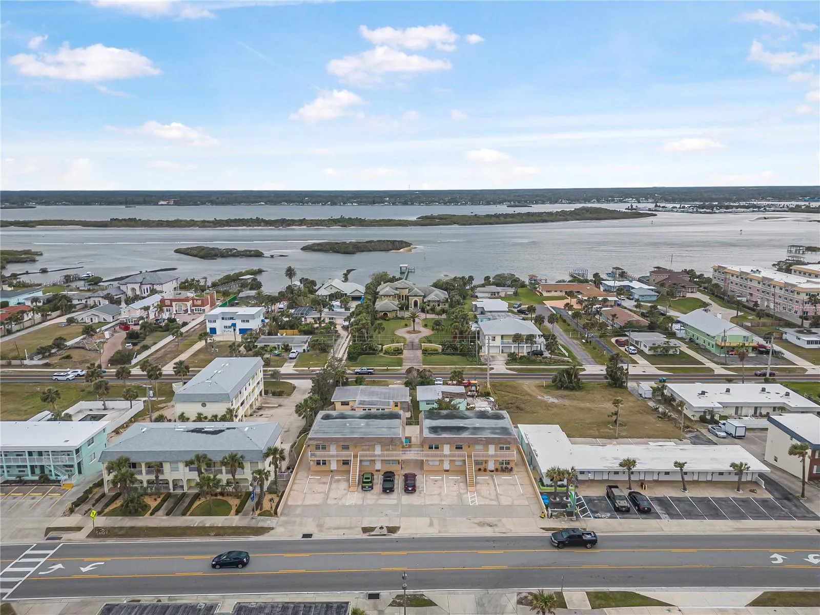 Aerial View of Building