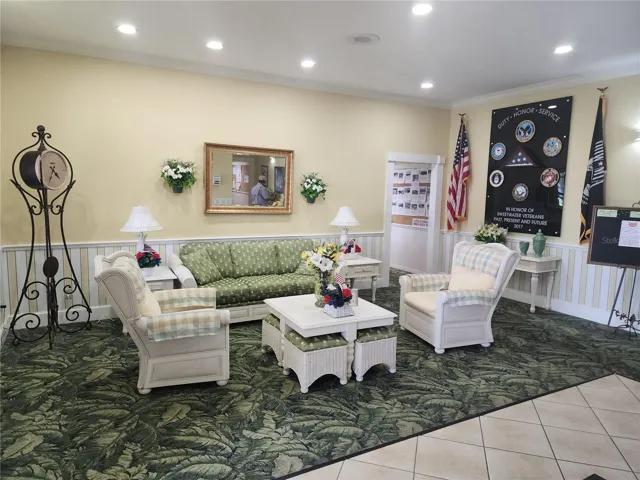 Clubhouse reception
