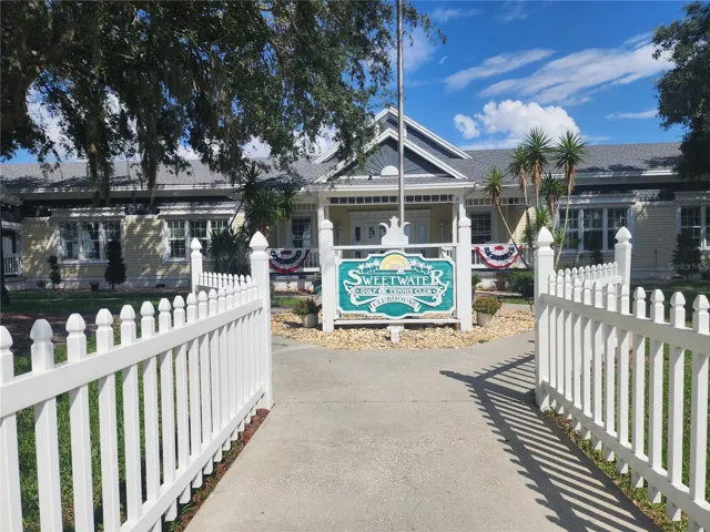 Clubhouse entrance