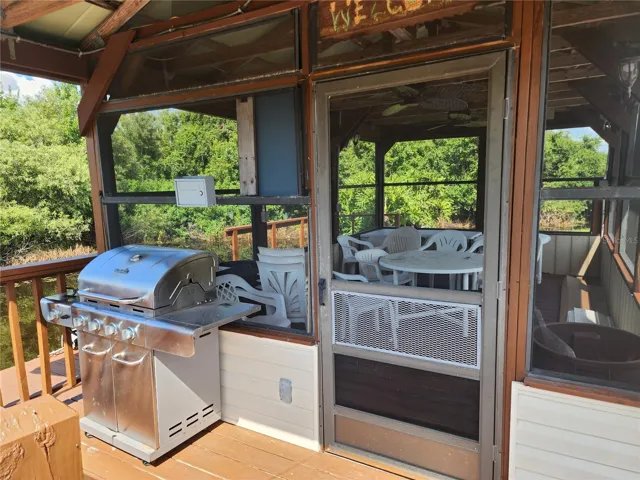 Boat house grill