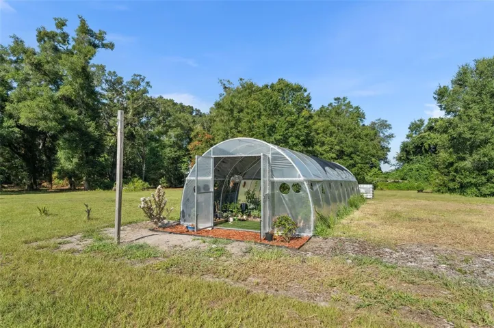 Steel Hoop House
