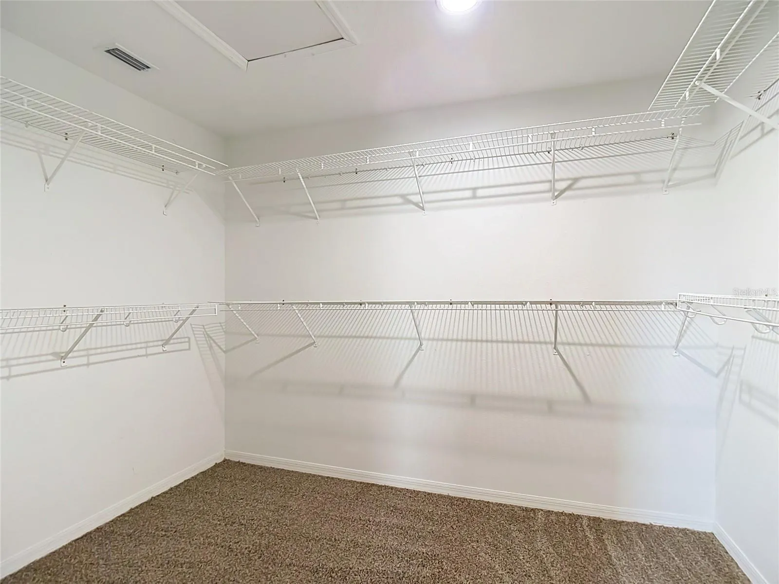 Primary walk-in closet