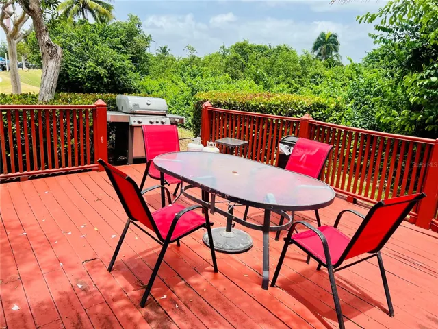 BBQ area