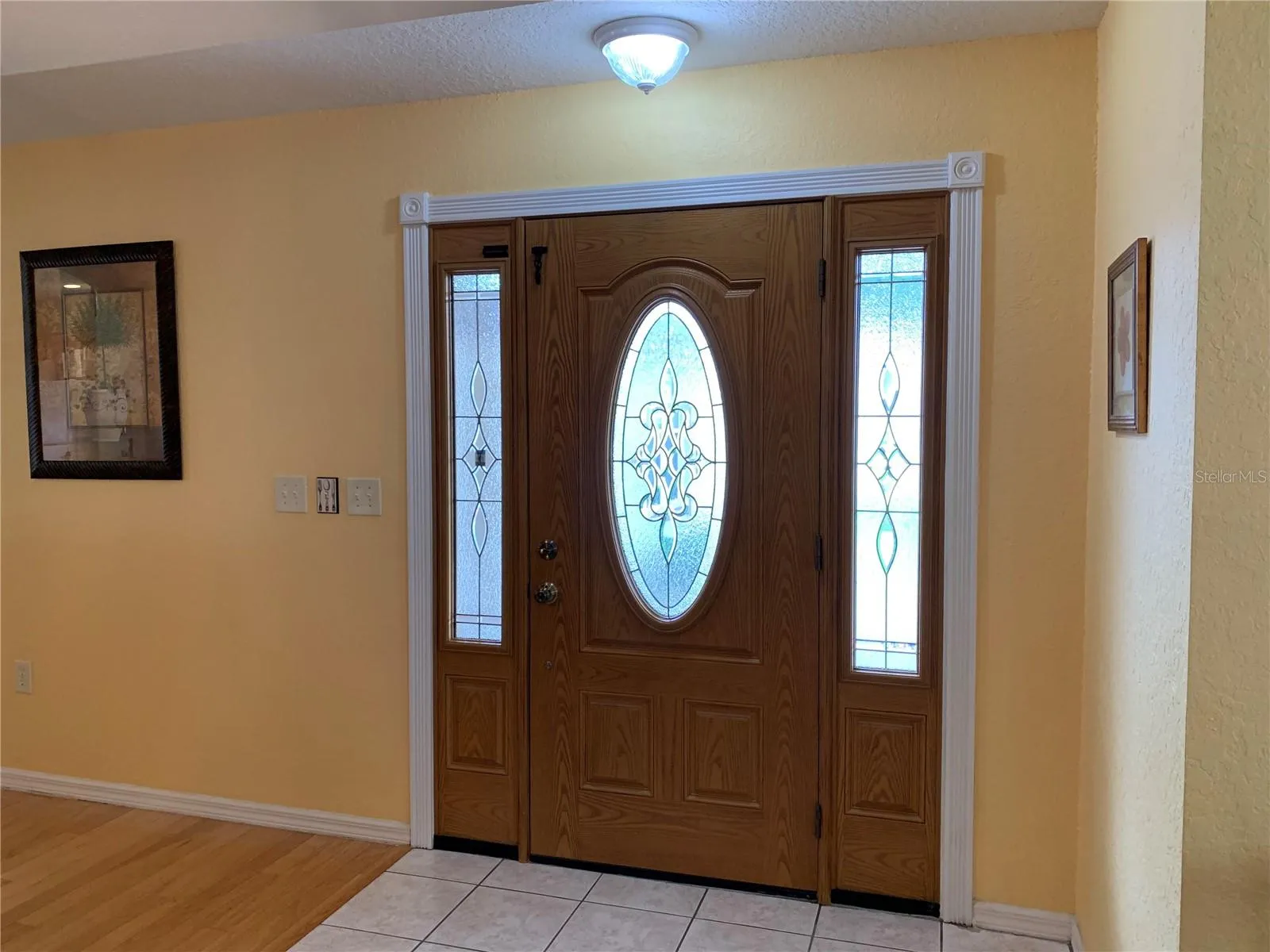 Large front door entry way