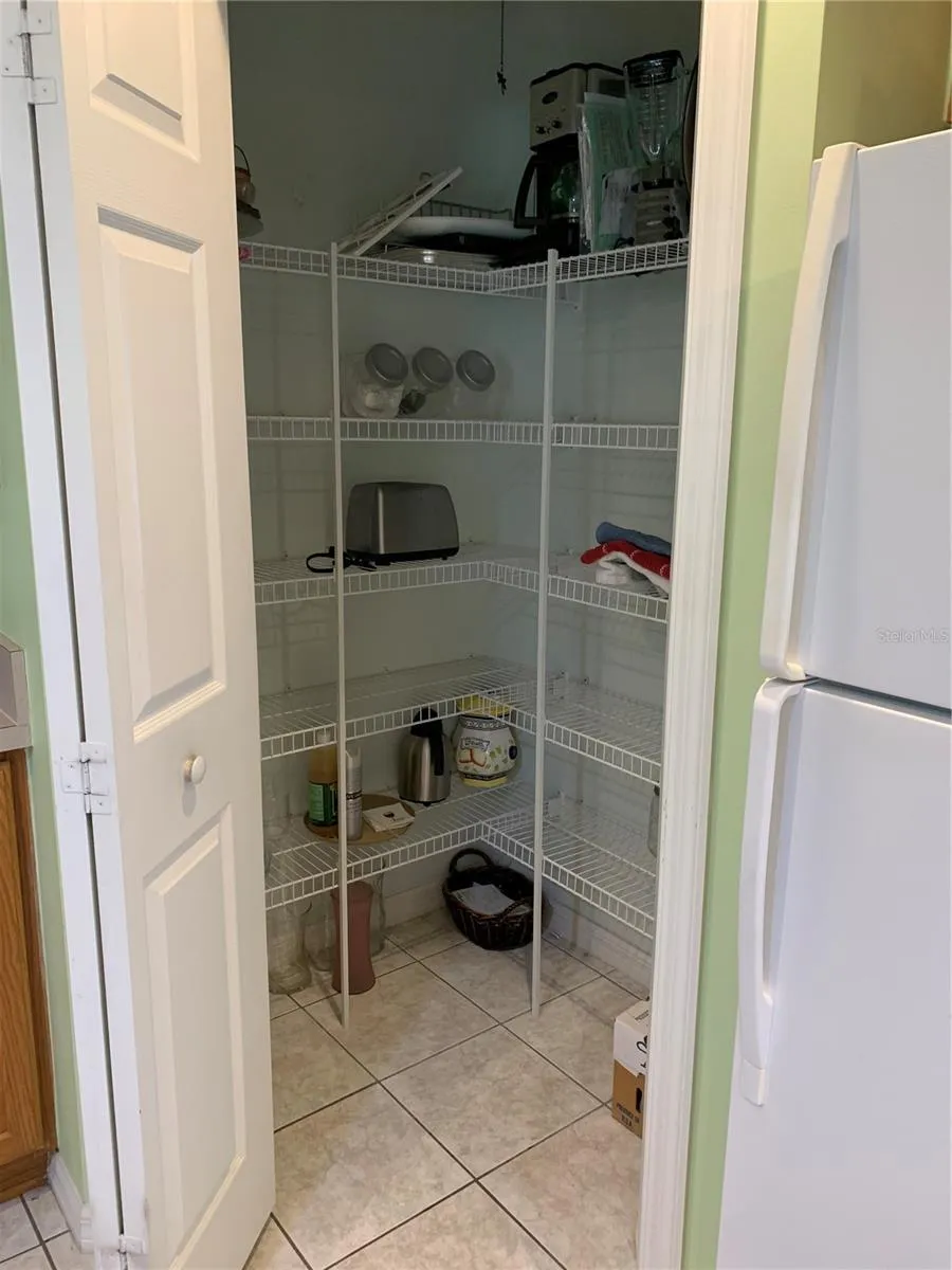 Large kitchen pantry - storage is not an issue
