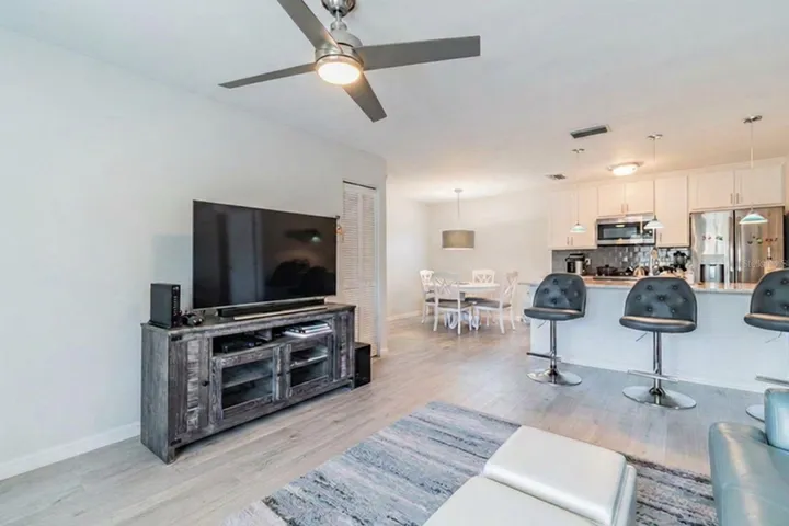 Spacious living area