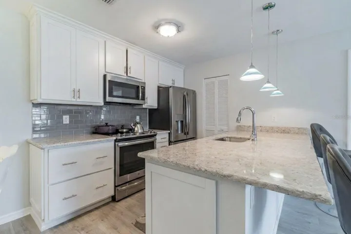 Large kitchen island