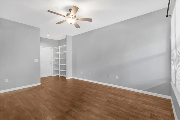Built-In Bookcase in the Entry