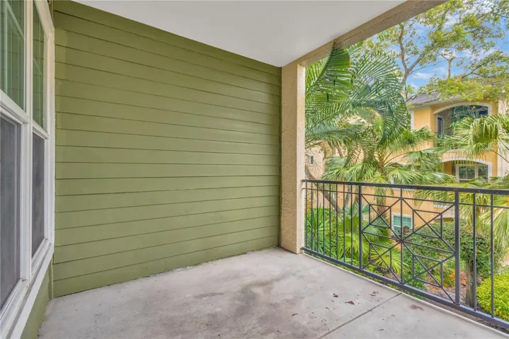 Large Covered Balcony