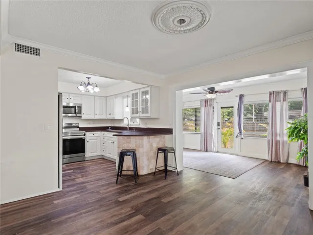 View to kitchen