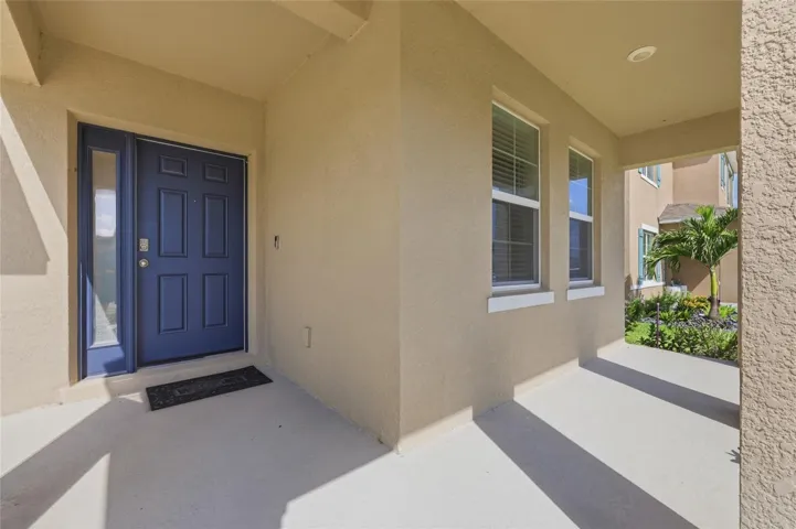 Covered front porch