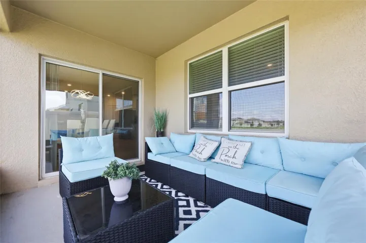 Screen enclosed patio