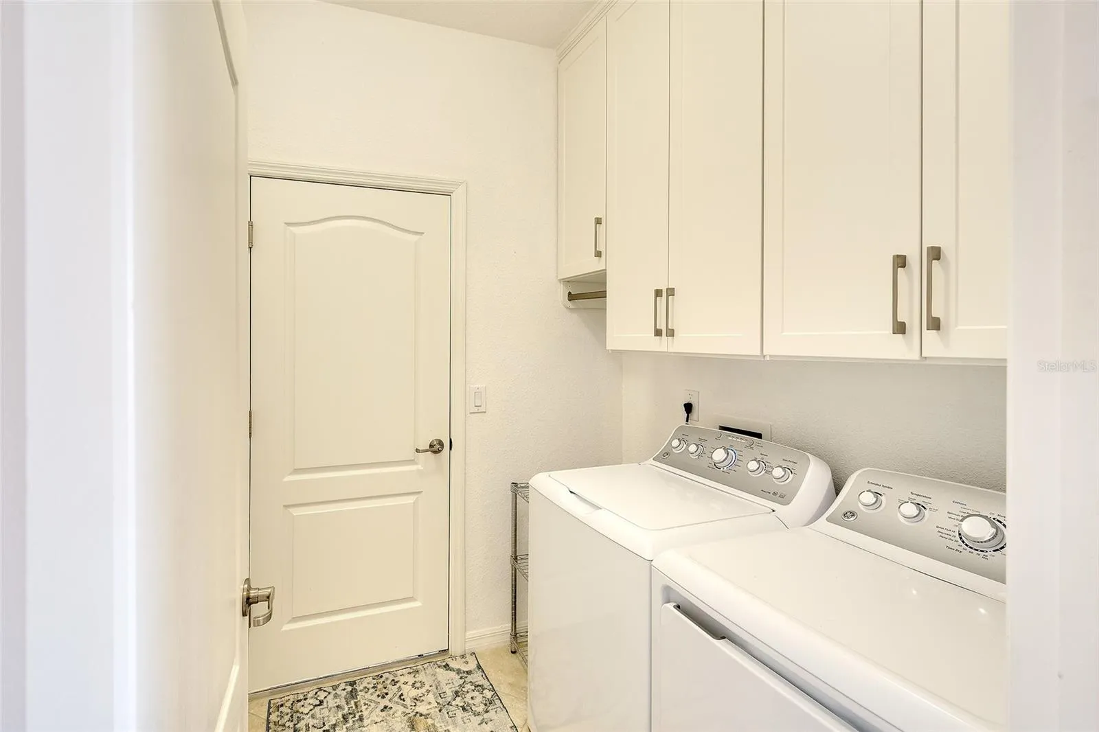 Laundry Room with Custom Cabinetry